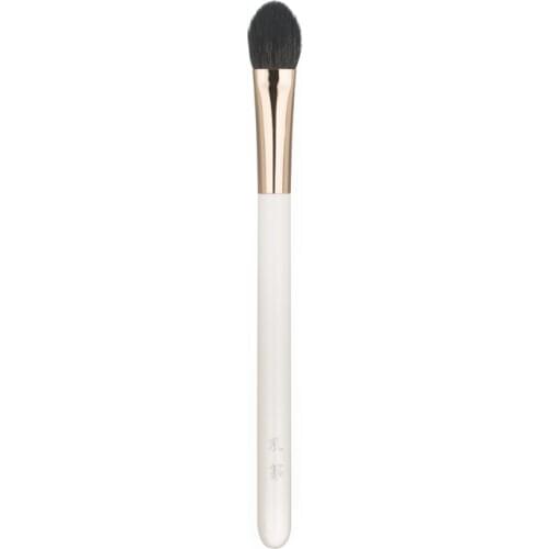 L07 Professional Handmade Makeup Brushes Soft Saikoho Goat Hair Eye Shadow Brush White Handle Cosmetic Tools Make Up Brush