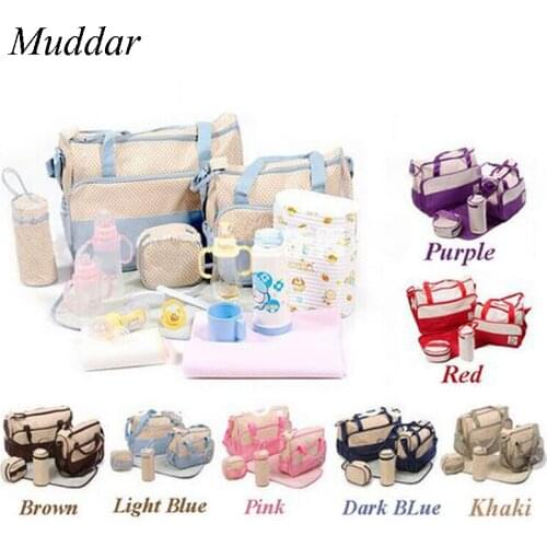 New Fashion Mummy Bags for Baby High Quality Baby Diaper Bags Nappy Bag Mum Mother Mummy Baby Newborn Bag for Infant Baby