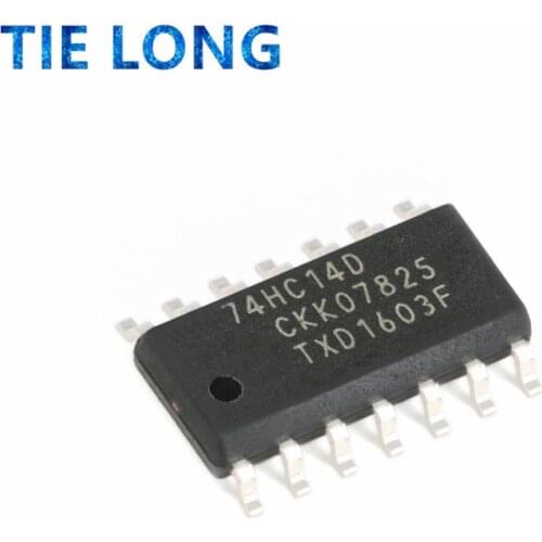 20PCS 74HC14D SOP-14 SN74HC14DR 74HC14 SOP14 SMD New and Original IC Chipset