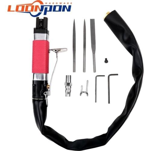 Pneumatic filing machine Alloy material Plastic rubber handle Use for scraping edge processing of general hardware products