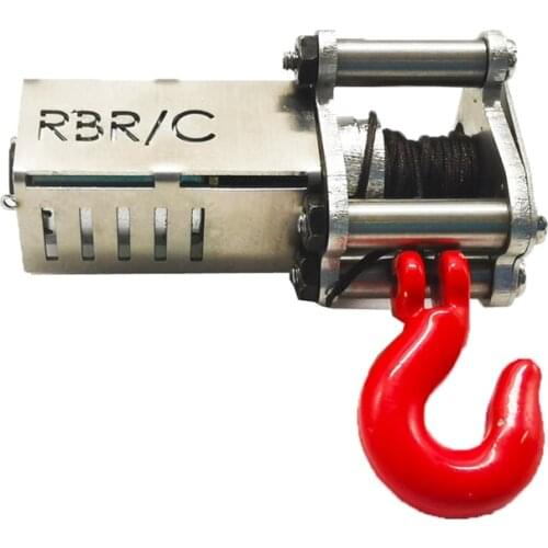 FULL-for WPL Automatic All-Metal Winch for 1/16 WPL C34 C34K C34 MN RC Car DIY Upgrade Parts