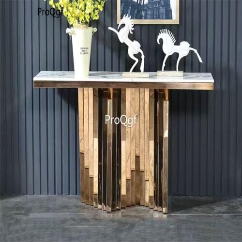 Prodgf 1Pcs A Set Flash Lighting Corner Console Table
