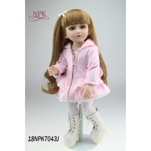 NPK BJD Doll Fashionista Ultimate Dressup Dolls Set Gift Box Toy Fashion Princess bjd Dolls house toys plamates