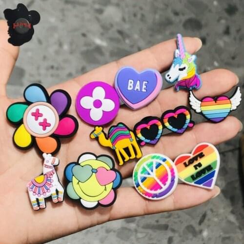 1PCS PVC Cute Fridge Magnets Colourful Flower Unicorn Horse Heart Camel Refrigerator Magnetic Sticker Kids Gifts Stationery Toys