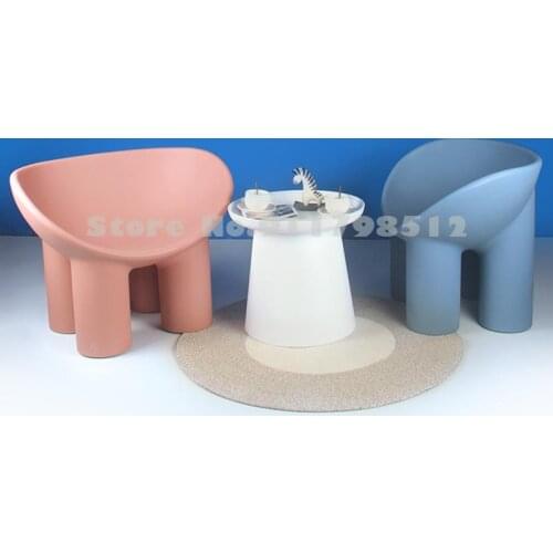 Nordic designer chair elephant elephant leg chair bed and breakfast studio leisure sofa single chair stool lazy chair