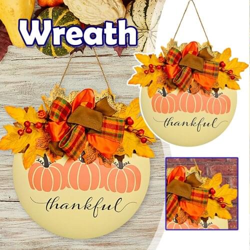 Party And Holiday Diy Decoration Wooden Halloween Decoration Wall Hanging Sign Wooden Pumpkin House Number Garland Decoration