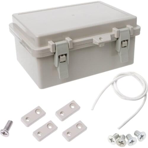IP65 Waterproof Electronic Junction Box Enclosure Case Outdoor Terminal Cable