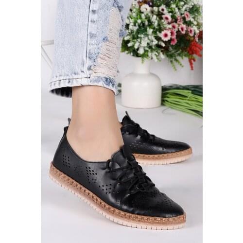 Woggo Pnt 302009 Daily Laced Women Ballerina Shoes