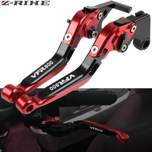 Motorcycle Accessories Part CNC Brake Clutch Levers for HONDA VFR800 F VFR 800F 2002-2017 Adjustable Foldable Extendable Lever