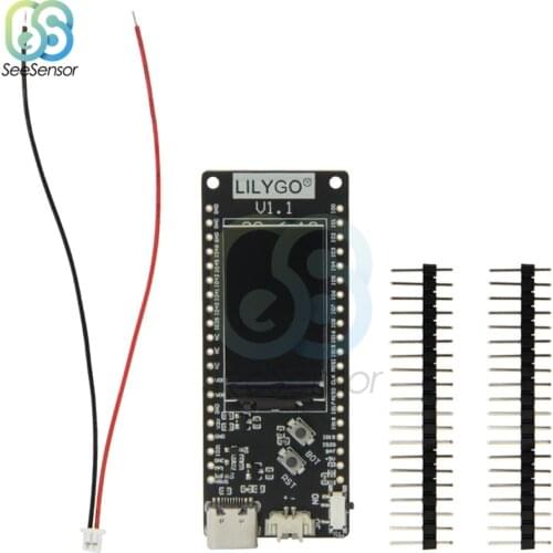 1.14 Inch LCD Display T8 ESP32-S2 V1.1 WIFI Wireless Module Type-c Connector TF Card Slot Development Board 5V 1A