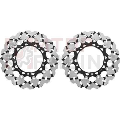 1 Pair Front Brake Disc for Yamaha YZF R6 (2003-2004) MT-03 (2006 2007 2008 2009 2010 2011 2012) Brake Rotors