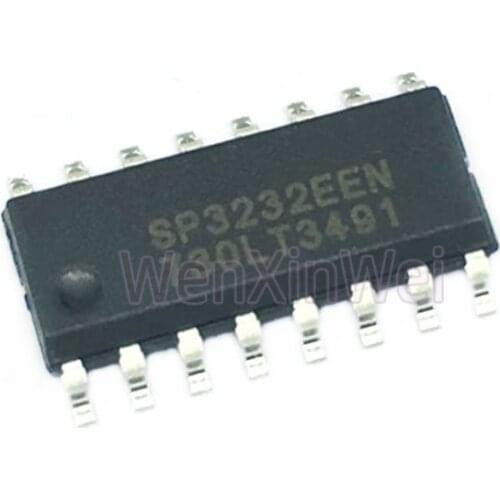 10pcs SP3232EEN SP3232 SOP-16 True +3.0V to +5.5V RS-232 Transceivers