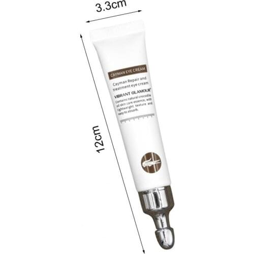 20g Non-Irritating Eye Cream Firm Skin Natural Extract Crocodile Anti-Aging Remove Dark Circle Cream for Elder