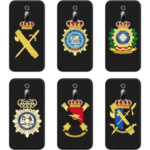 Spain National Police Phone Cases For Redmi 9A 9 8A 7 6 6A Note 9 8 8T Pro Max K20 K30 Pro
