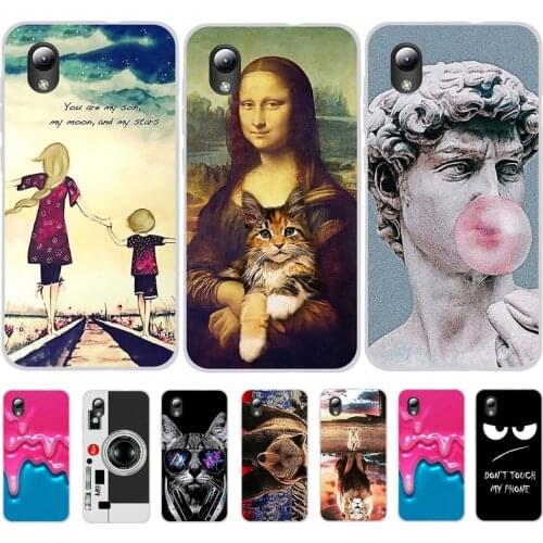 A Case For ZTE Blade A3 2019 Case Silicone Soft TPU Cute Painted Fundas Cases For ZTE Blade L8 Case A3 2019 5.0 inch Phone Cover