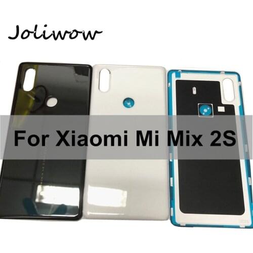 Mix 2s Ceramic back Cover For Xiaomi Mi MIX 2S Mix2s Battery Cover Back Cover Rear Door Housing Case For Xaomi Xiomi MIX 2S 2 S