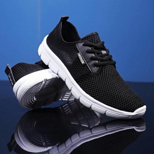 Big Size Soft Womens Sport Shoes Men Sneakers Women Running Shoes Woman Sports Black Womens Summer Shoes Jogging Fitness D-423