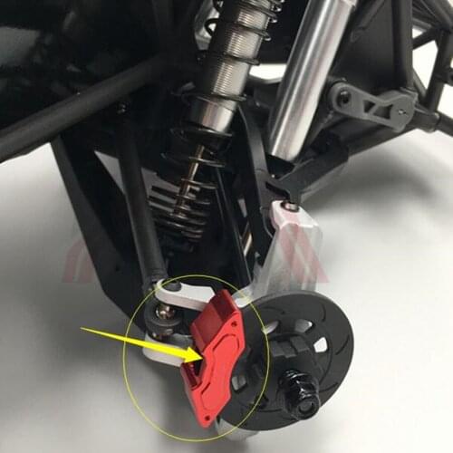 Model Car Metal Upgrade 1/7 Traxxas UDR Accessories Simulation Aluminum Alloy Brake Disc Caliper