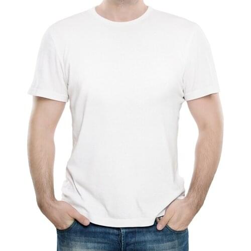 2021 Harajuku Streetwear Basic Blank T-Shirt For Mens Fashion Spring Summer Top Tee Short Sleeve Plain White 3XL Clothes