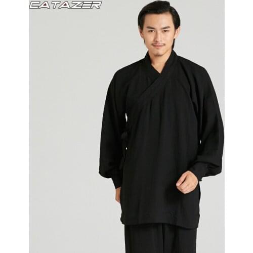 Kungfu Clothing Men and Women Training Tai Chi Suit Wing Chun Martial Arts Shaolin Uniforms Kung Fu Jacket Pants Bruce Lee