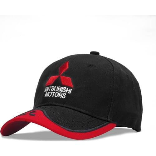 2021 New Fashion MOTO GP Racing Mitsubishi Hat Cap Car logo Baseball Cap Hat Adjustable Casual Trucket Hat