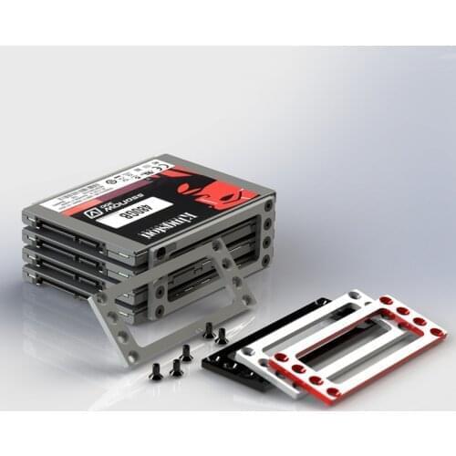 New Large Capacity Stainless Steel HDD Hard Drive Cage Rack SAS SATA Hard Drive Disk Tray Caddy for Computer Accessories