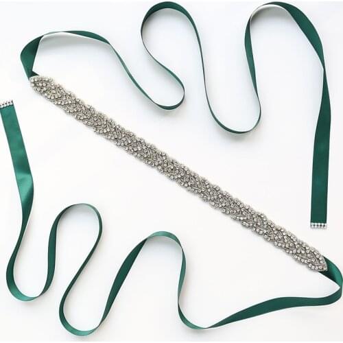 New luxury Belt Ladys ribbon Wedding Dress accessories Belt 100% hand-made best selling Bridal Sashes Fro Prom Party