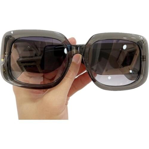 2021 New Fashion Square Wrap Sunglasses For Women Men Luxury Brand Design Acetate Acrylic Frame Eyewear Gafas De Sol Mujer