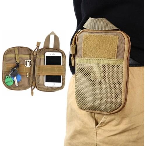 Tactical Molle Pouch Military Medical Pack Hunting Backpack Accessories Multi-function Commuter Small Key Phone Waist Bag