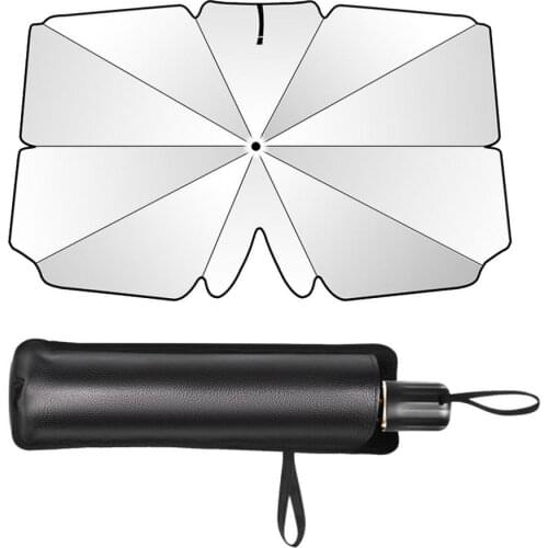 Upgraded Version Car Windshield Umbrella Insulate Heat Sun Protection Collapsible Portable Parasol Parking Protection Cover