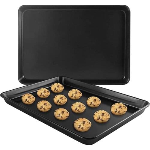 14.5 Inch Rectangular Baking Pan Carbon Steel Non-Stick Cake Bread Biscuits Mold Baking Pan Dinner Plate Cake Decorating Tools