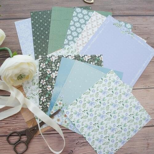 24 sheets DIY 12 style 15.2*15.2cm Cherokee rose Garden theme craft paper as scrapbooking creative paper DIY handmade gift use