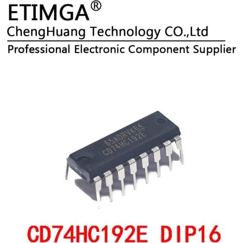 5PCS/LOT 74HC192 CD74HC192E DIP-16