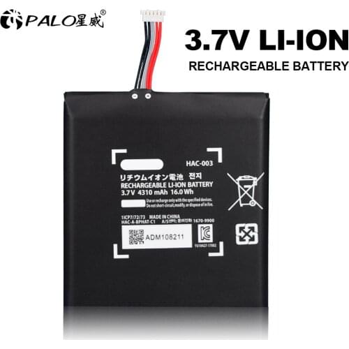 HAC-003 Rechargeable Battery 4310mAh 3.7V Li-ion for Nintend Nitendo Switch Console Controller Replacement Charger Battery