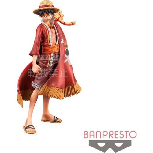 BANDAI Banpresto ONE PIECE DXF Luffy Great route Anime Model Figure