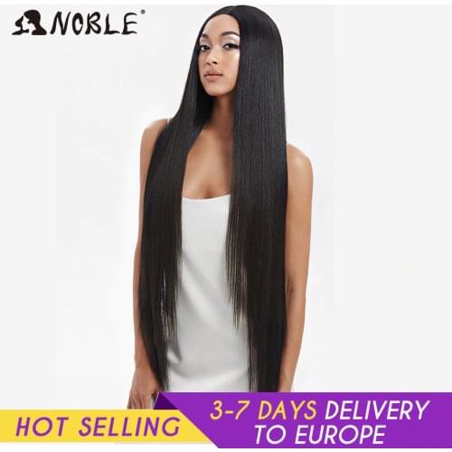 Noble Cosplay Wigs For Black Women Straight Wig Synthetic Lace Wig 38 Inch Ombre Blonde Lace Wig Cosplay Synthetic Lace Wig