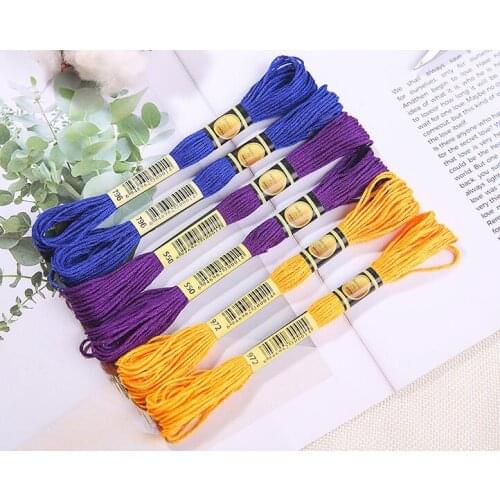 Cxc two labels 10 pieces cross stitch threads / cross stitch embroidery thread / Custom threads colors 09