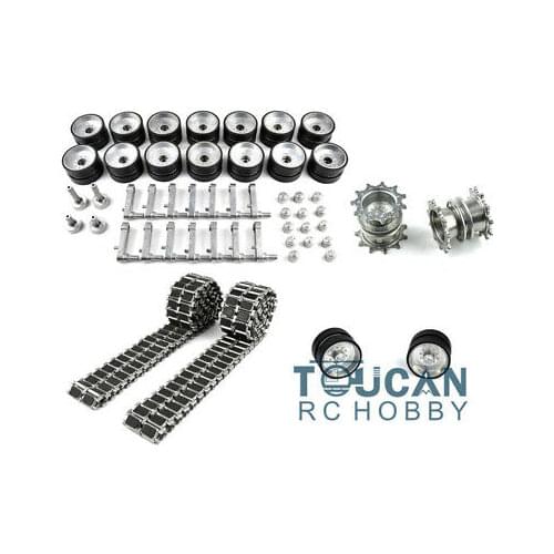 Heng Long 1/16 M1A2 Abrams RC Tank 3918 Metal Tracks Sprockets Idlers Road Wheels THZH0159-SMT4
