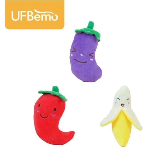 Plush Fruit Shaped Cat Catnip Toys Cute Interactive Ring Paper Plush Toy Catnip Bite Resistant Pet Toy Pet Products