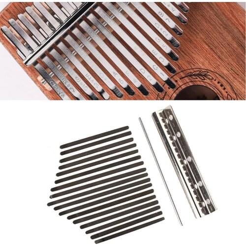Durable Professional 17 Key Thumb Piano Kalimba Musical Instrument Hammer Tone D7S5