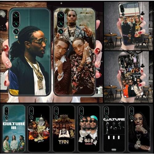 Quavo offset Migos Phone case For Huawei P Mate P10 P20 P30 P40 10 20 Smart Z Pro Lite 2019 black pretty back soft cell cover