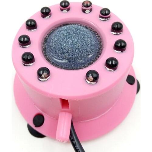 Colorful Bubble Lamp Submersible Lights with 12 LEDs Air Curtain Bubbles Stone Aquarium Fish Tank Accessory