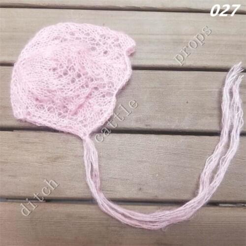 Handcraft Baby Hand Knit Mohair Hat Newborn Photography Props Clothing Cap