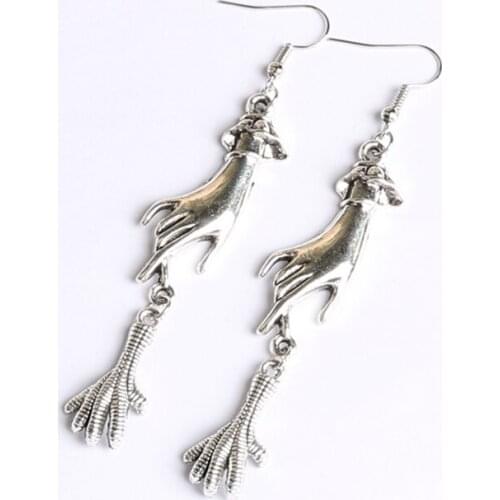Voodoo Witch earrings Hand Gothic The eagle claw Fashion Jewellery statement wicca women gift 2020 new unique beautiful