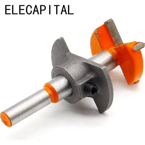 1PC Cemented Carbide 35mm Hole Saw Woodworking Core Drill Bit Hinge Cutter Boring Forstner Bit Tipped Drilling Tool High Quality