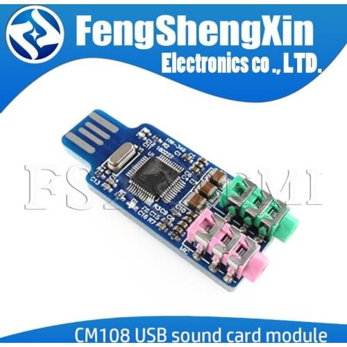Free driver USB Sound Card CM108 USB Sound Card Chip