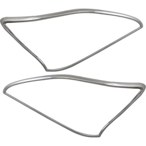 High-quality Head Light Lamp Cover Trim Frame Protector Sticker Car Styling Accessory 2PCS For Lexus XU30 RX330 RX350 2003-2008