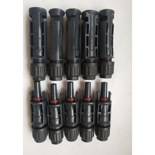 10 Pairs high quality TUV approved 1500V 30A solar Connector for 10/12/14 AWG PV cable UV Resistant male and female Connectors