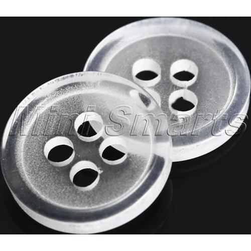 100x 10mm/11.5mm White Shirt Buttons 4 Holes Scrapbooking Sewing Buttons Clothing Decorative Button Apparel Sewing Accessories