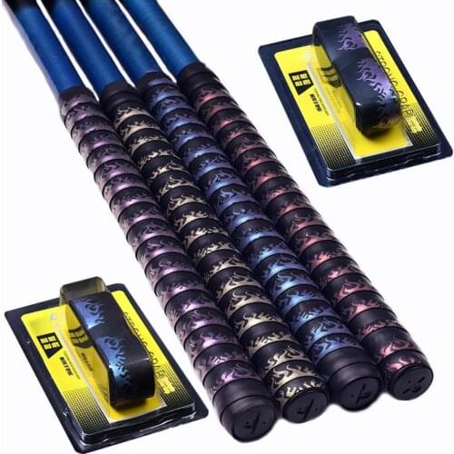 160cm Flame Colorful Non-slip Handle Strap Printed Grip Belt for Fishing Rod